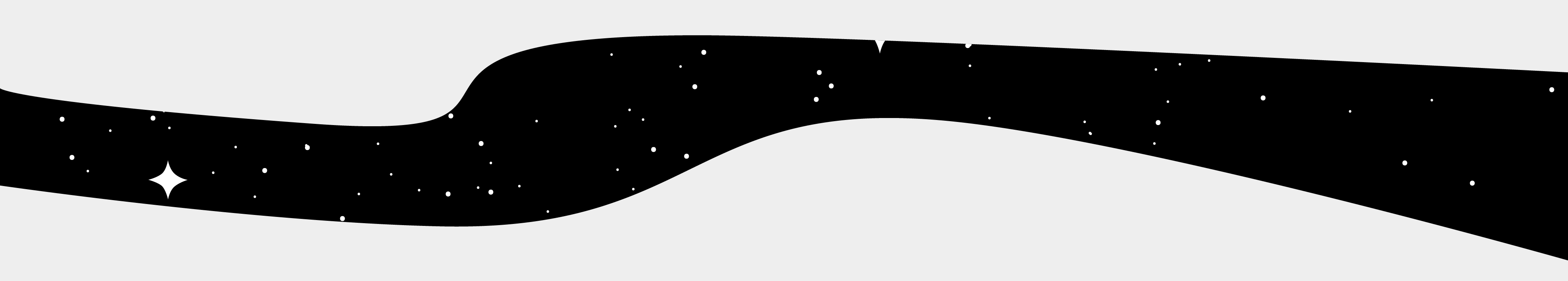 Illustration chemin étoilée