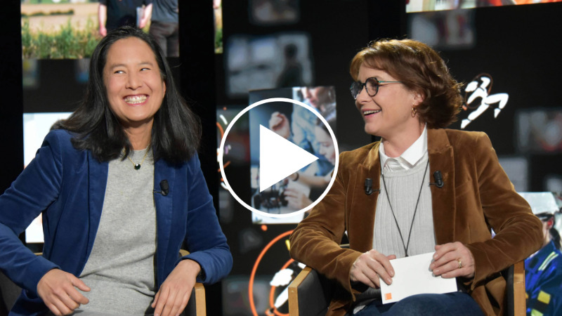 image façade vidéo Mari-Noëlle jégo-Laveissière & Dinh Thuy Phan Thuy