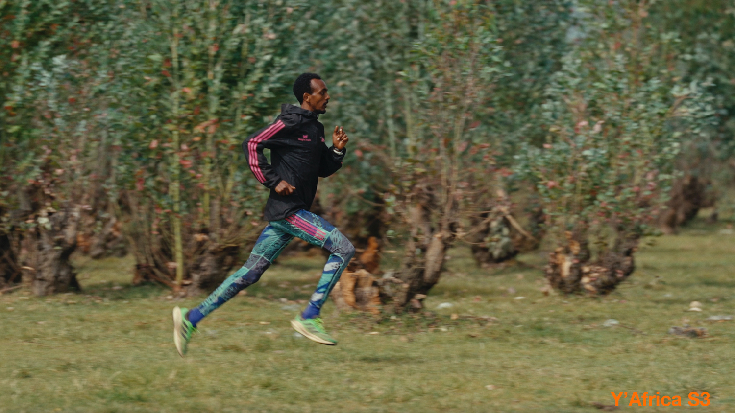 Photo d'un homme qui court