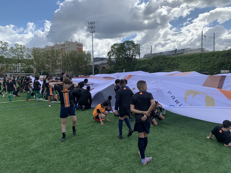 Photo de jeune joueur lors de la journée Good Connections