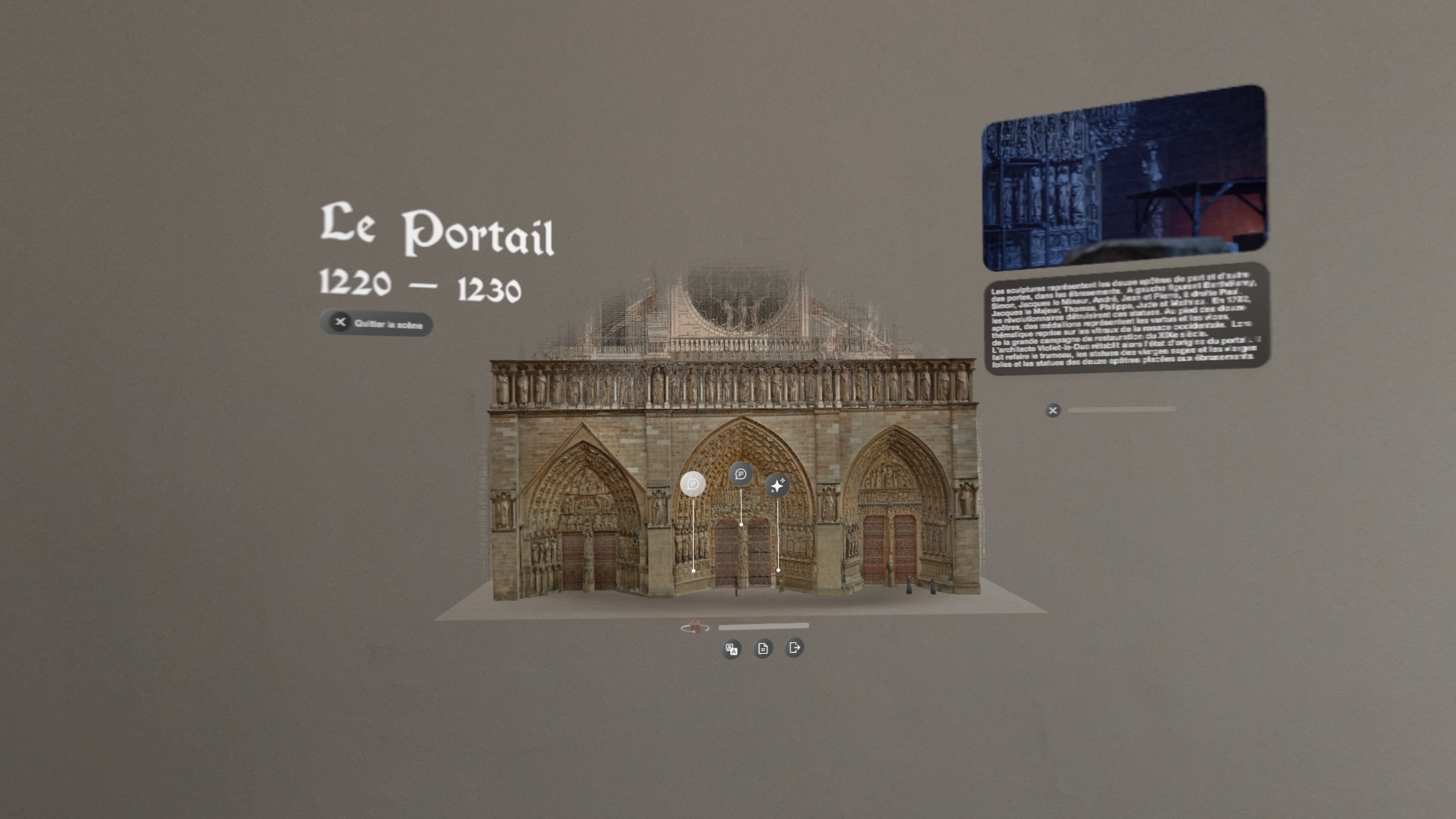 Eternelle Notre-Dame : Secrets, Le Portail