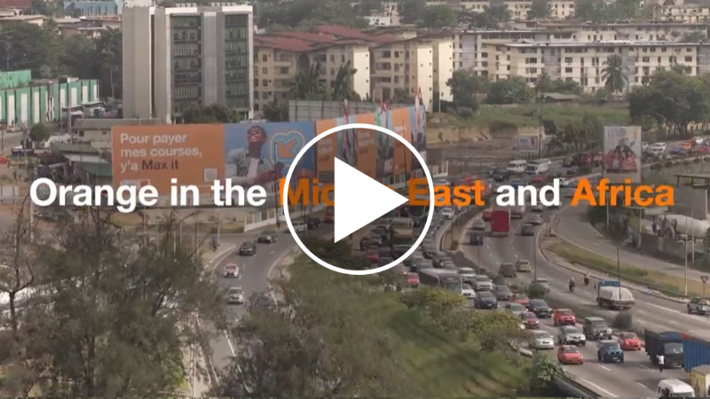 Image to access the presentation video of Orange in Africa and the Middle East