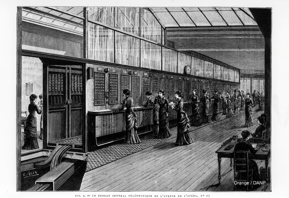 Photo d'opératrices