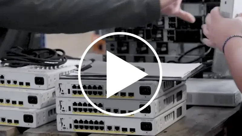 image accès vidéo La poste Orange sur réemploi équipements Paris 2024