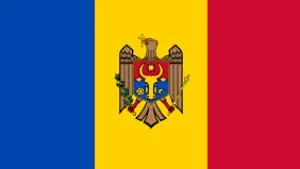 Drapeau de la Moldavie