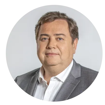 Nicolas Guérin, portrait rond