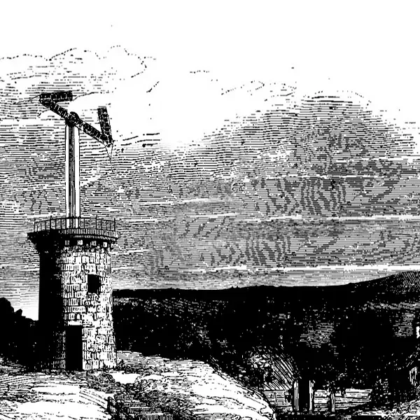 Premier message télégraphique transmis sur la ligne Lille-Paris : naissance de la télégraphie optique de Chappe