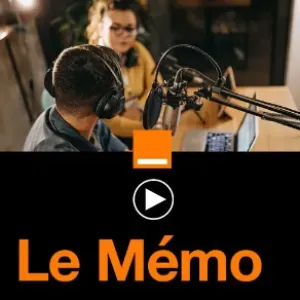 façade podcast, picto player Le Mémo