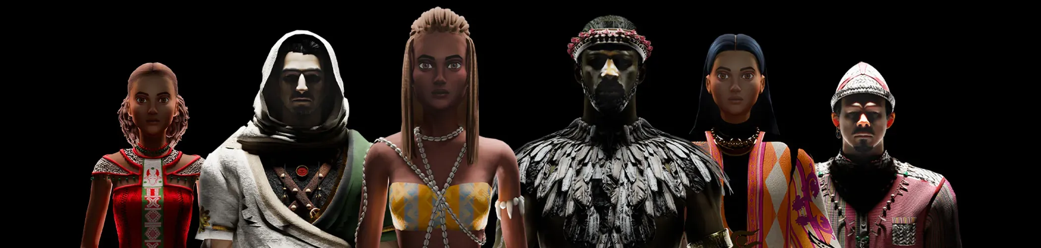 Illustration des avatards disponibles