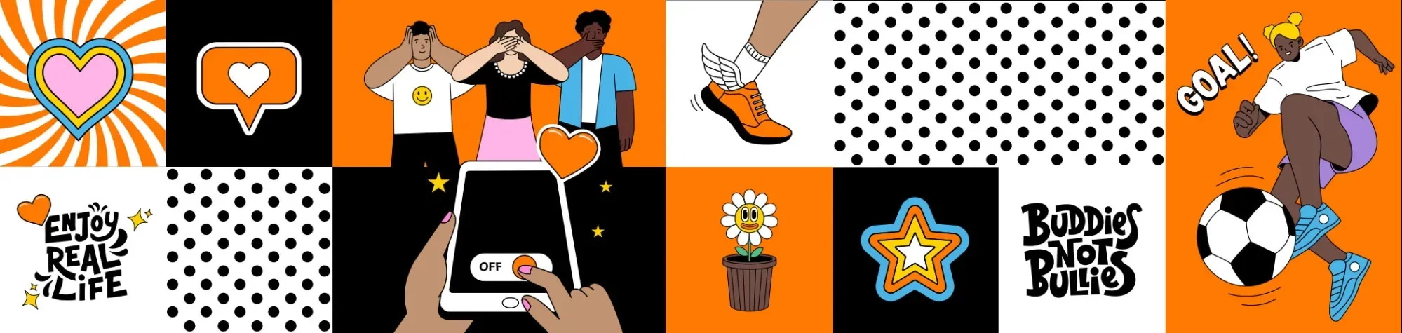 Animation pictures of For Good Connection Days