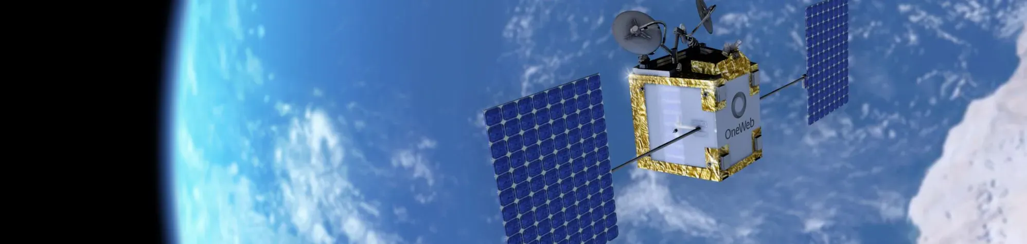 Photo d'un satellite gravitant autour de la terre 