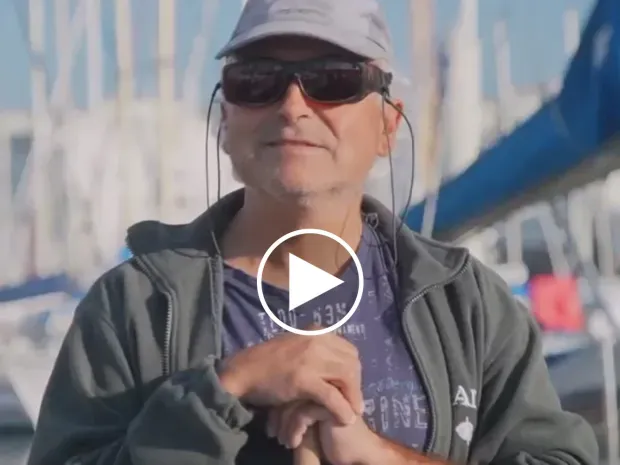 façade vidéo, picto play