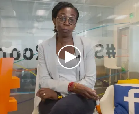 façade vidéo, picto play